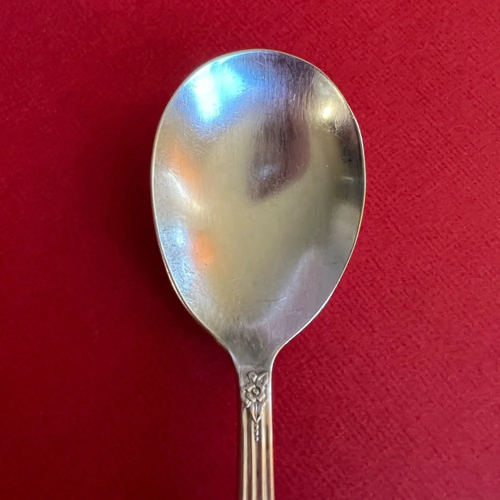 1953 Jubilee Wm Rogers Silverplate Sugar/Jelly Spoon
